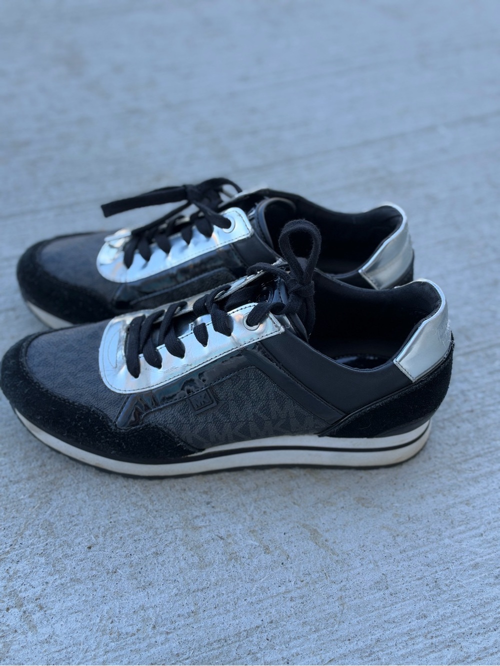 Michael Kors Women's Black Fashion Sneakers